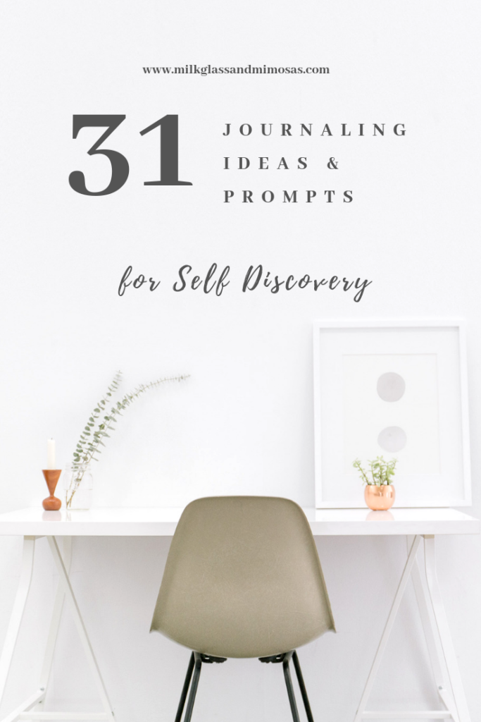 journaling ideas and prompts for self discovery