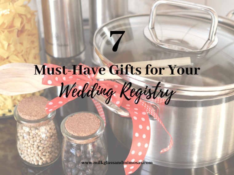 Wedding registry list
