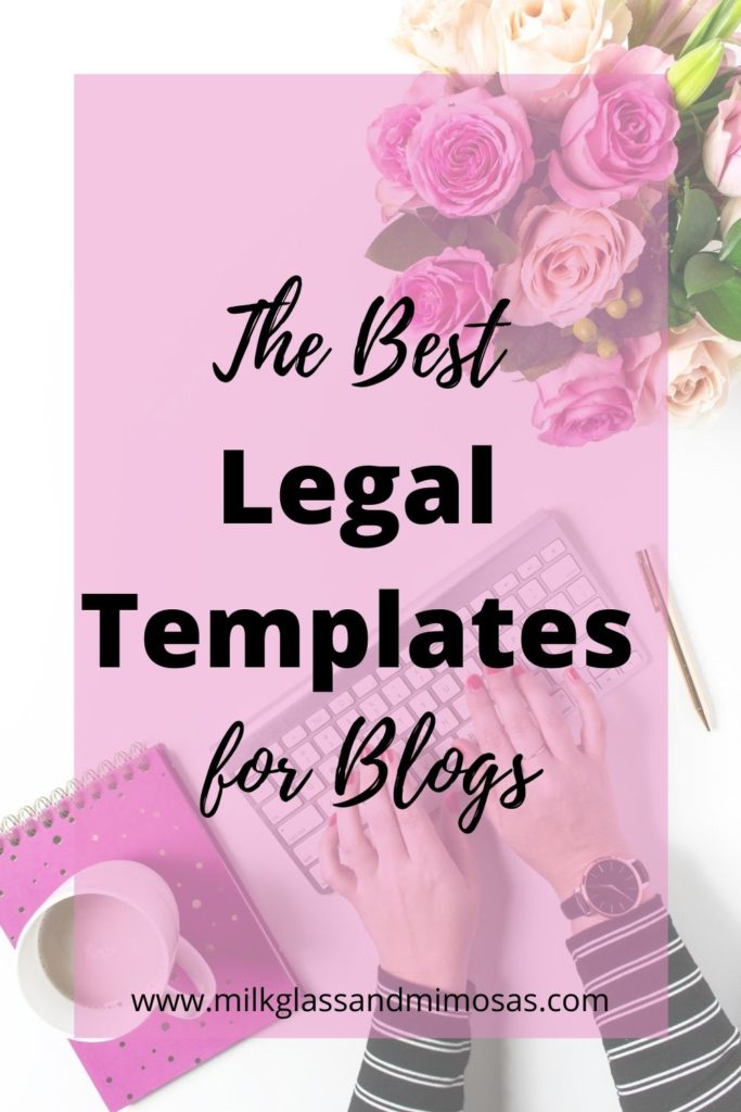 The Best Legal Templates for Bloggers