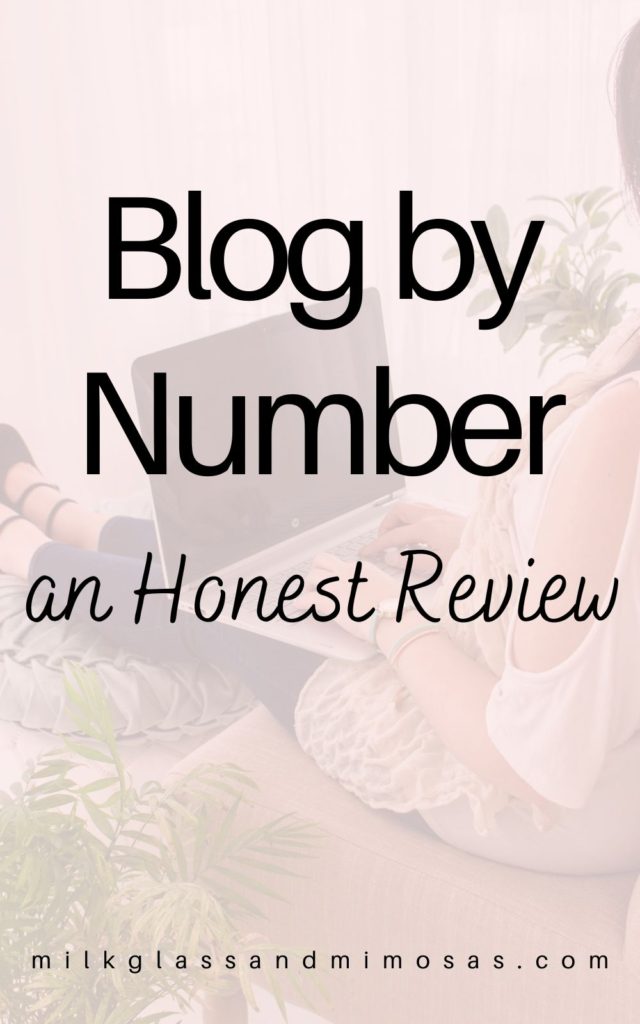 Blog by Number course honest review