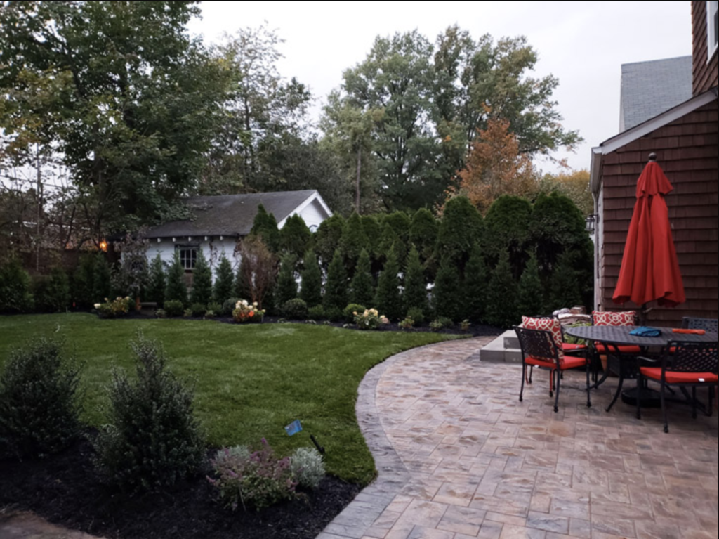 landscaping ideas for spring patio set 