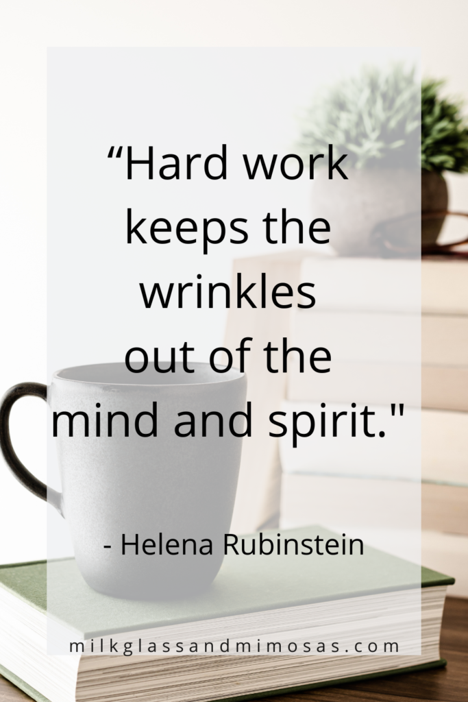 Quotes about hard work