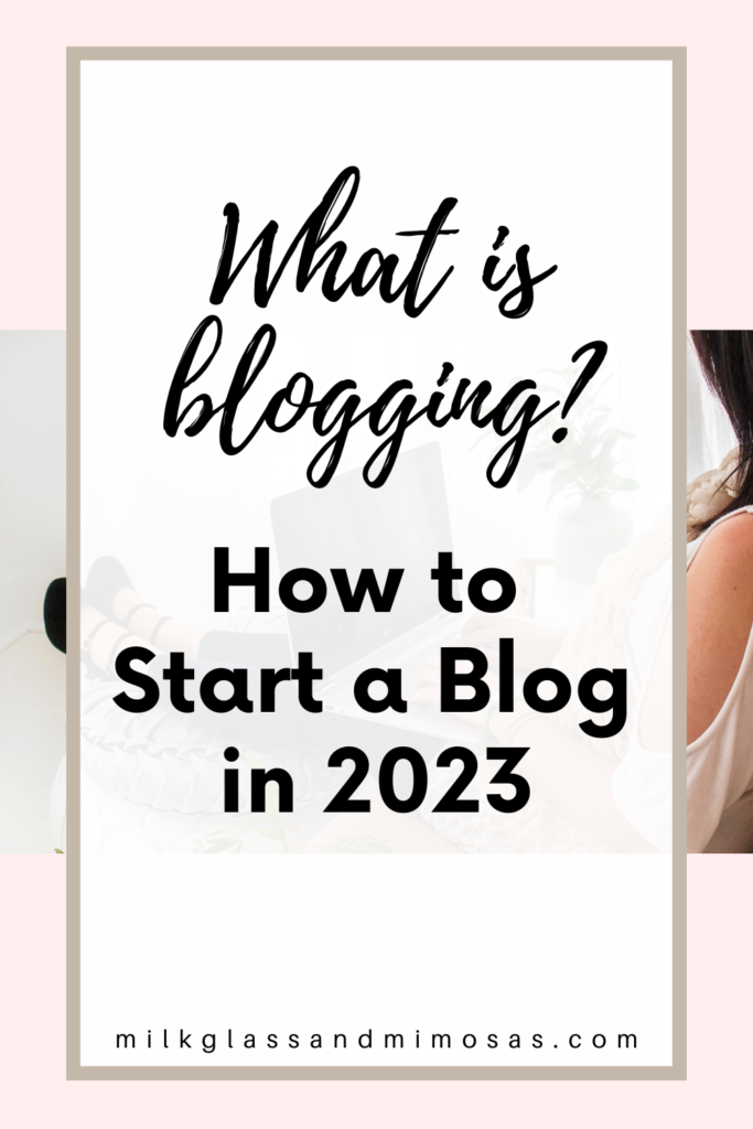 Blogging in 2023